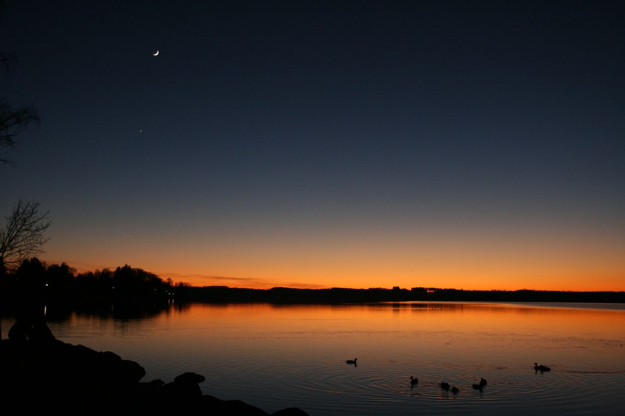 Abendstimmung im Dezember 2011